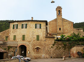 Siena medieval village Torri holiday in Tuscany